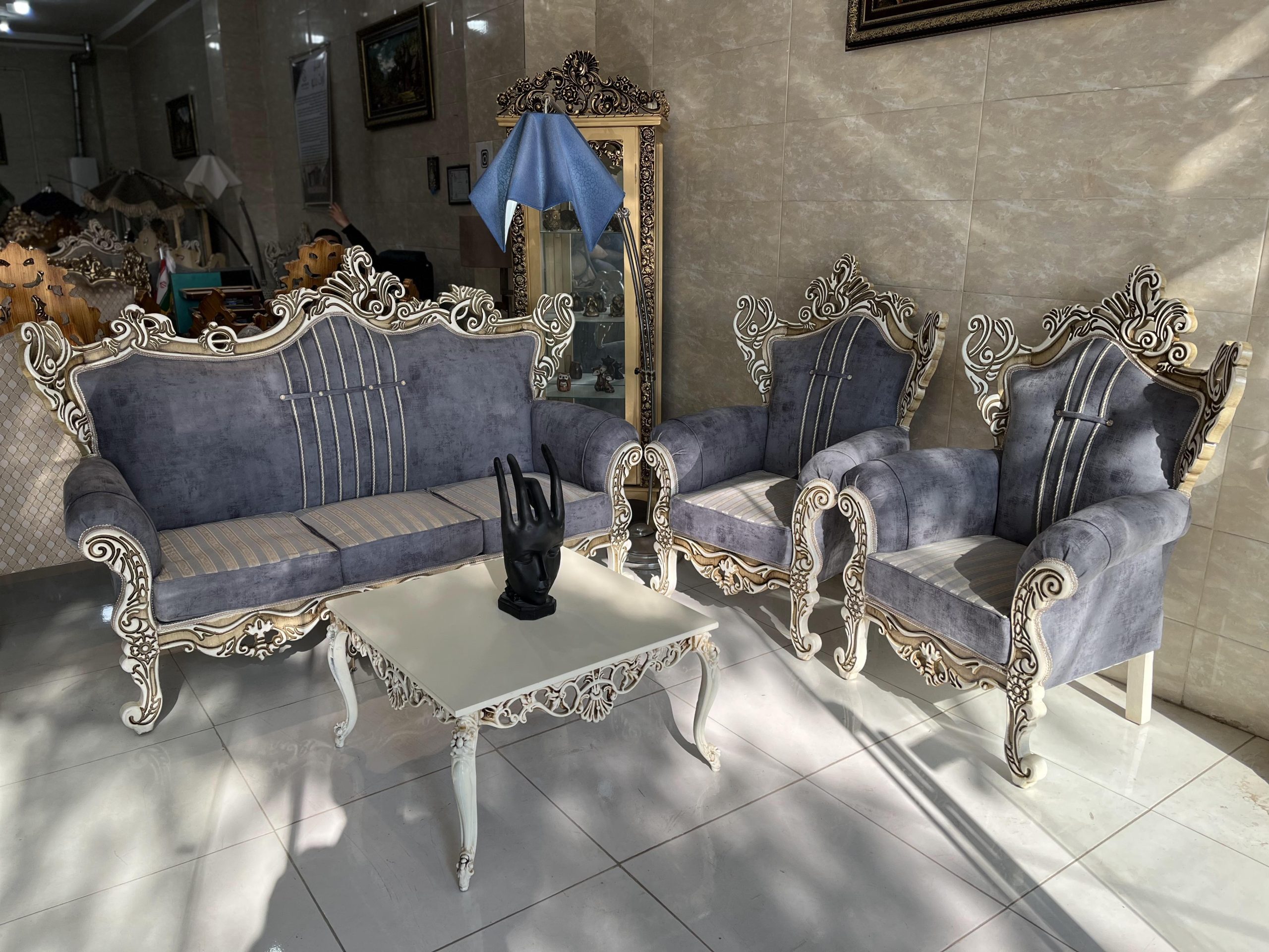 مبل سلطنتی | مدل پیچک 06 | نقد و اقساط